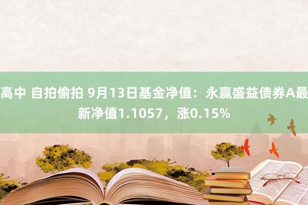 高中 自拍偷拍 9月13日基金净值：永赢盛益债券A最新净值1.1057，涨0.15%