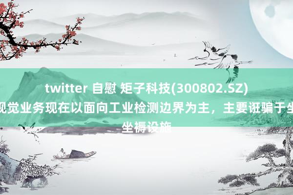 twitter 自慰 矩子科技(300802.SZ)：机器视觉业务现在以面向工业检测边界为主，主要诳骗于坐褥设施