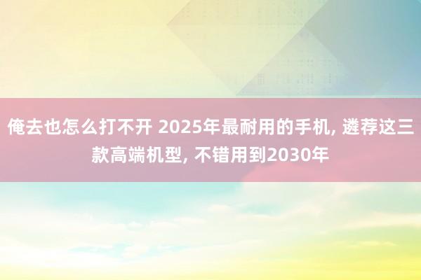 俺去也怎么打不开 2025年最耐用的手机, 遴荐这三款高端机型, 不错用到2030年